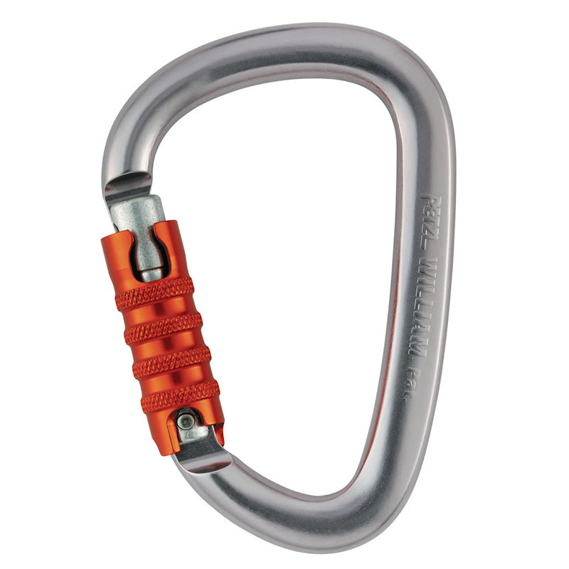 Petzl Aluminum WILLIAM TRIACT-LOCK Carabiner | ABEE Inc. Petzl Aluminum WILLIAM TRIACT-LOCK Carabiner | ABEE Inc.