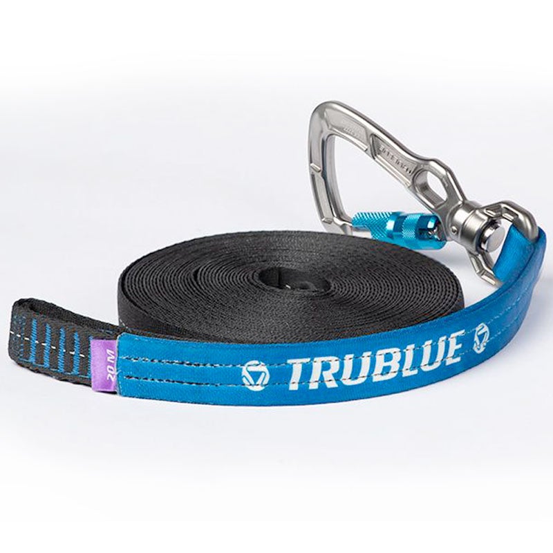 TRUBLUE 65ft (20m) replacement webbing (purple tag).