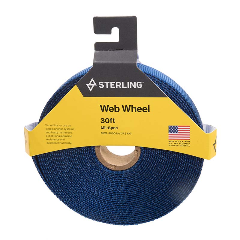 Sterling, Mil-Spec 30 foot webbing.